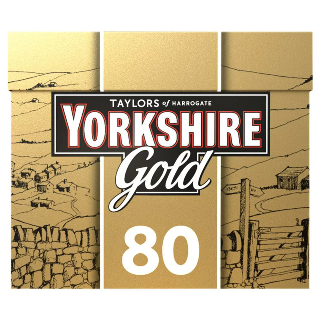 Taylors Of Harrogate 80 Yorkshire Gold Teabags