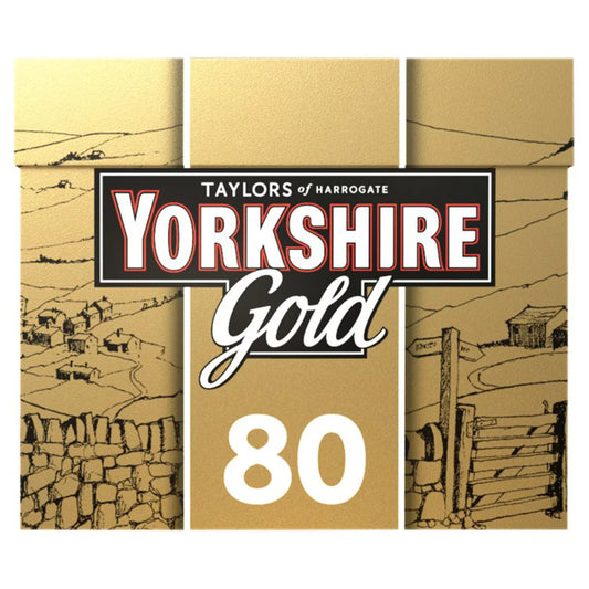 Taylors Of Harrogate Yorkshire Gold - 80 Teabags 250G