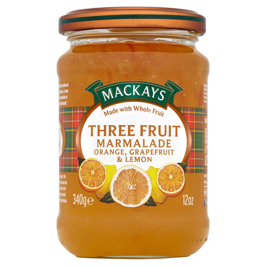 Mackays Three Fruit Marmalade (340g)