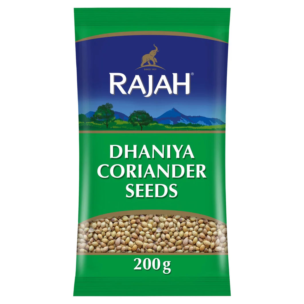 Rajah Whole Dhaniya Coriander Seeds, 200g
