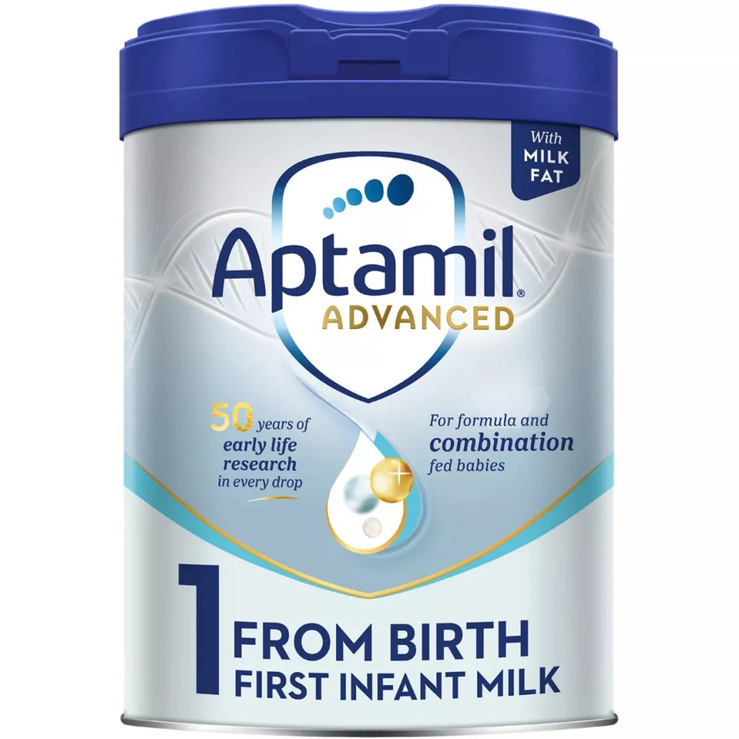 Aptamil Advanced 1 First Formula Baby Milk Powder from Birth 800g