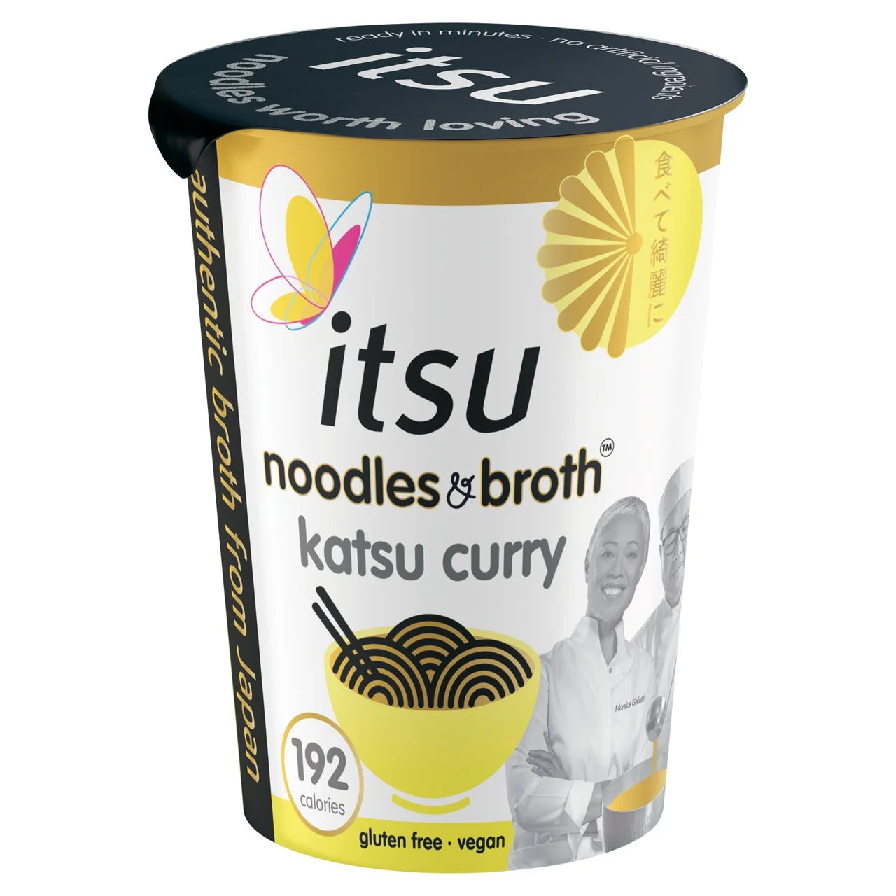 Itsu Katsu Curry Instant Noodles & Broth Pot 64g