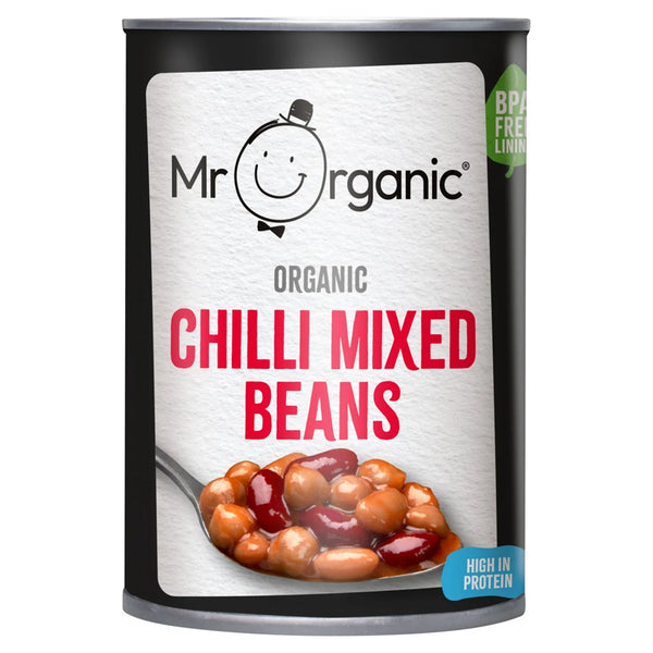 Mr Organic Chilli Mixed Beans, 400g