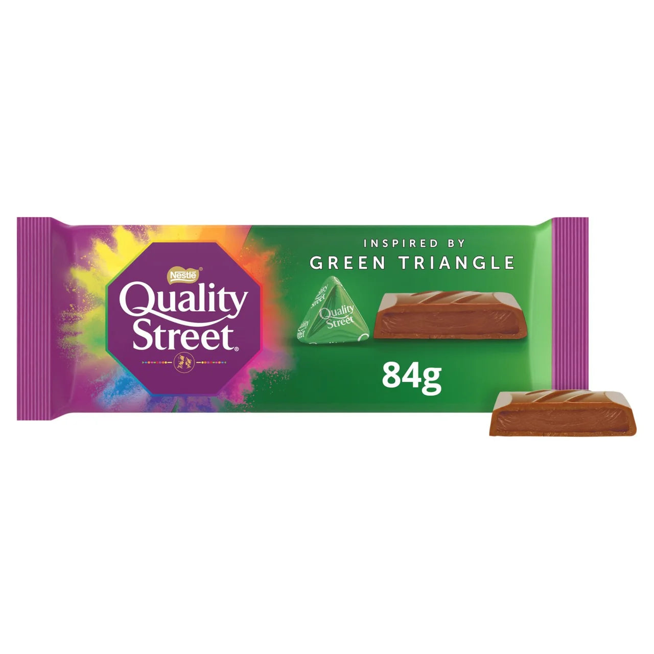Quality Street Green Triangle Block - 84g