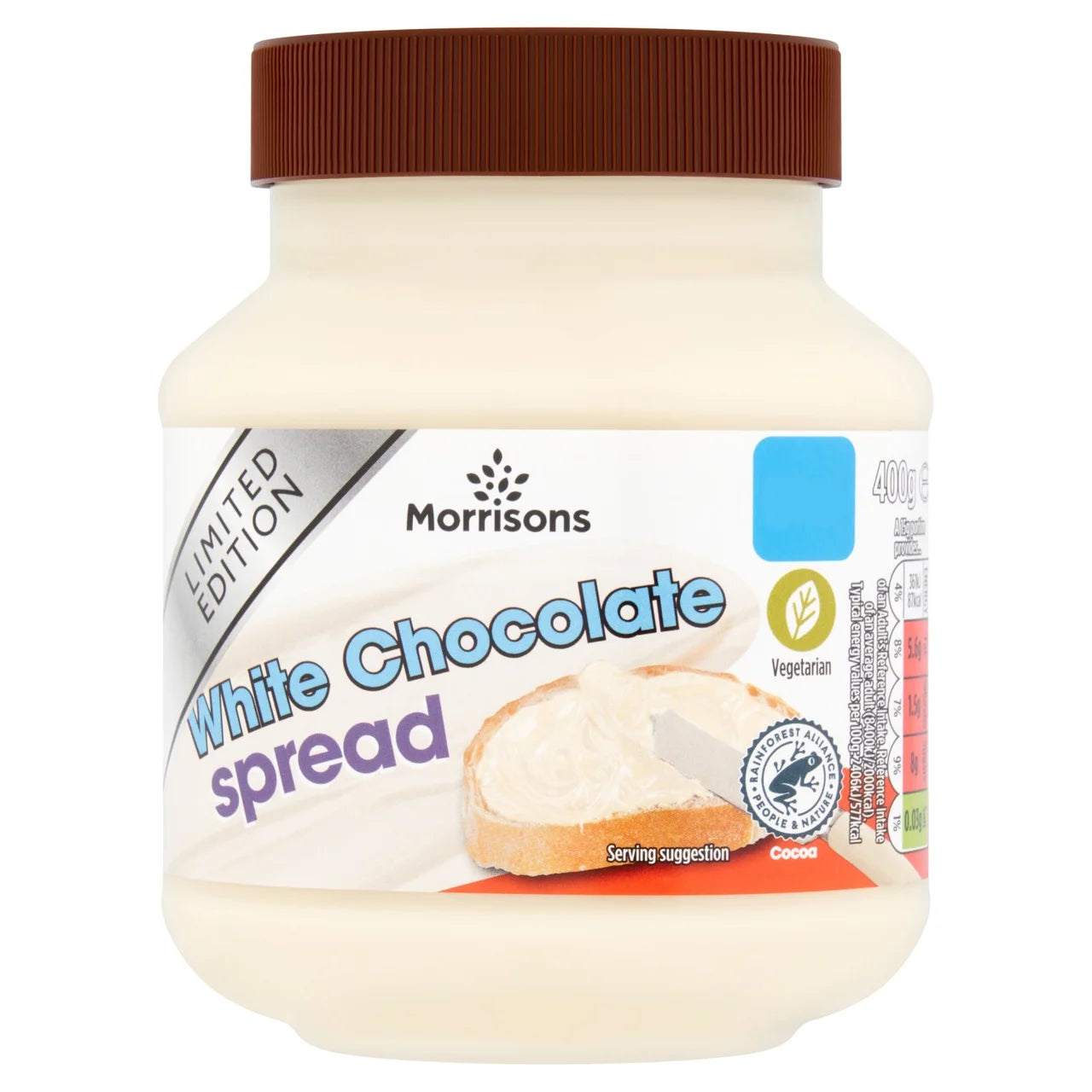 Morrisons White Chocolate Spread - 400g