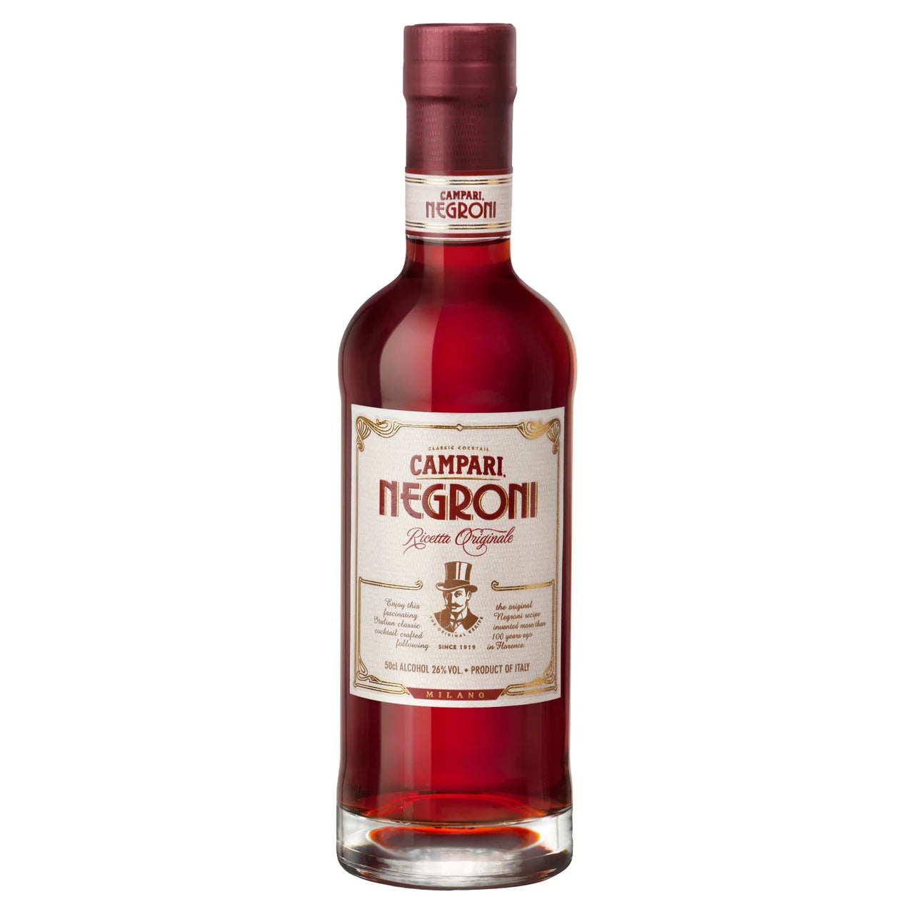Campari Negroni Ready to Drink Italian Cocktail 500ml