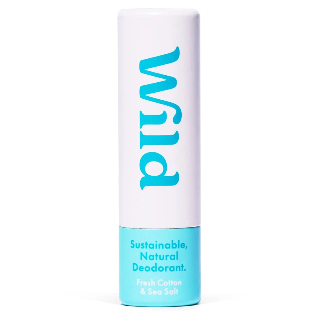 Wild Fresh Cotton & Sea Salt Mini Deodorant Travel Size 16g