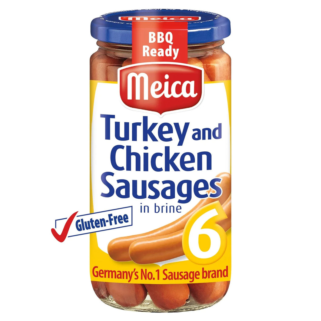 Meica Turkey & Chicken Hot Dog Sausages 380g