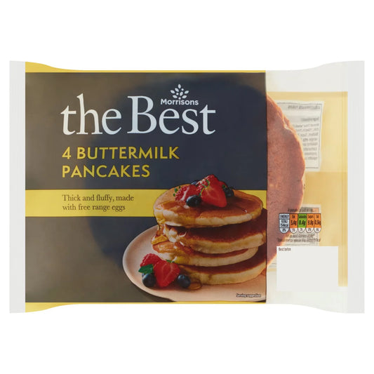 Morrisons The Best Buttermilk Pancakes 4 Per Pack