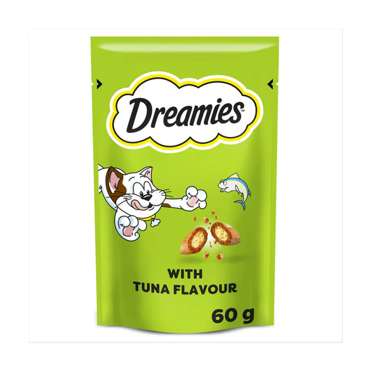 Dreamies Cat Treat Biscuits with Tuna Flavour 60g