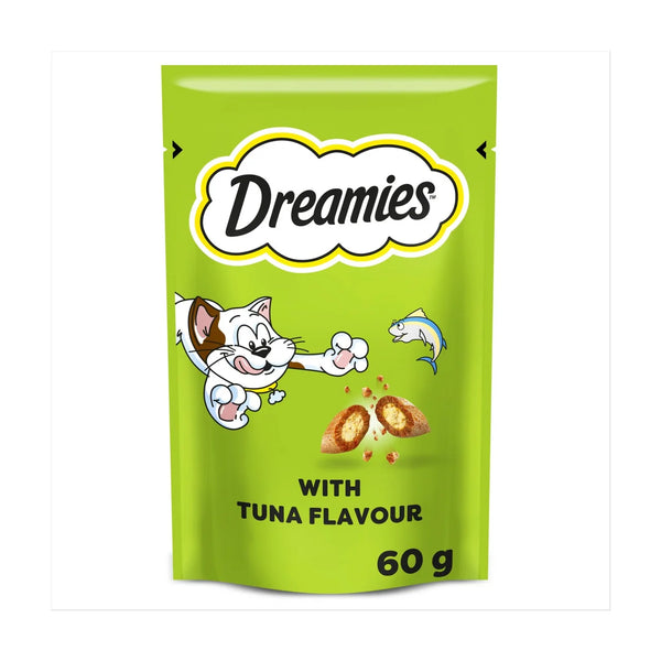 Dreamies Cat Treat Biscuits with Tuna Flavour 60g