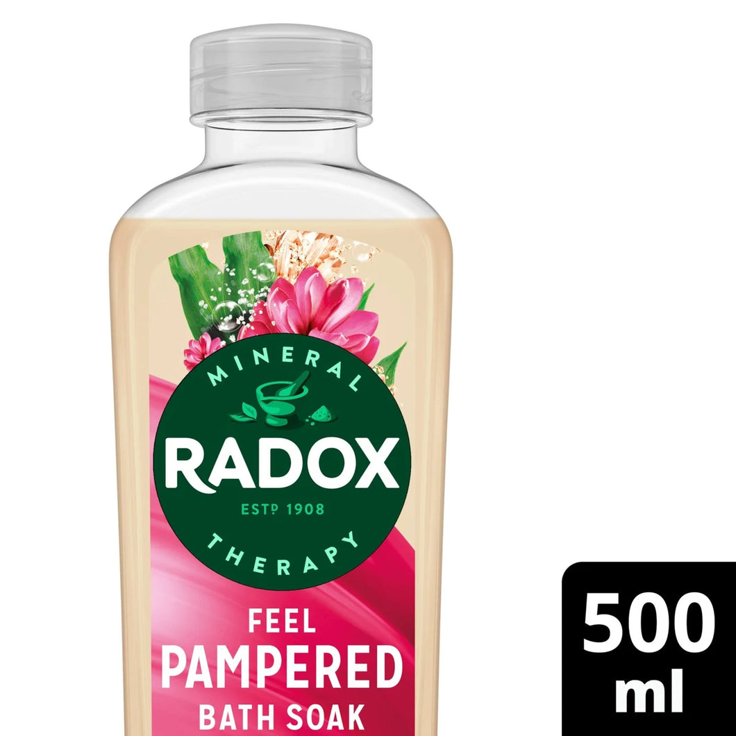 Radox Feel Pampered Mineral Therapy Bath Soak 500ml