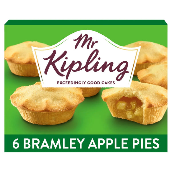 Mr Kipling Bramley Apple Pies (6 per pack)
