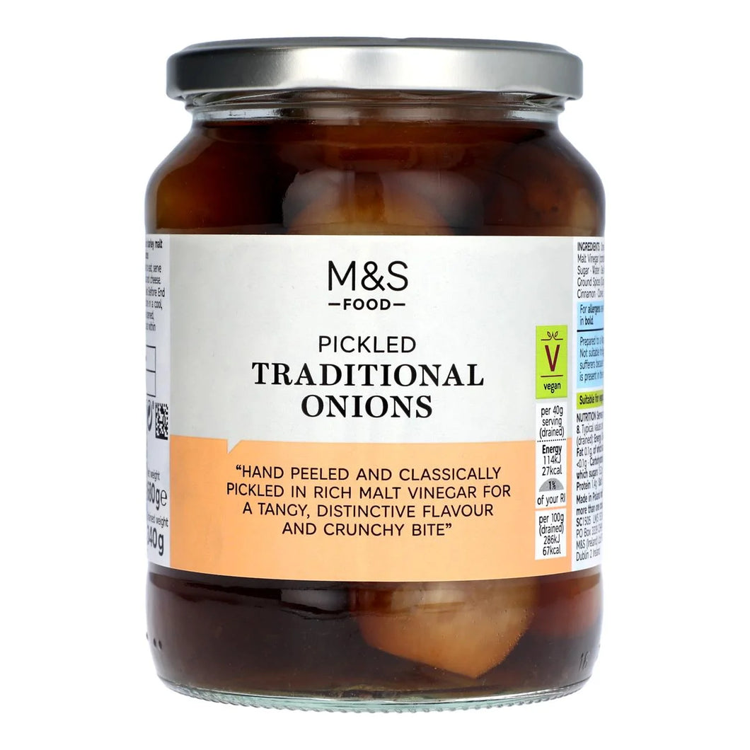 M&S Traditional Pickled Onions, 680g