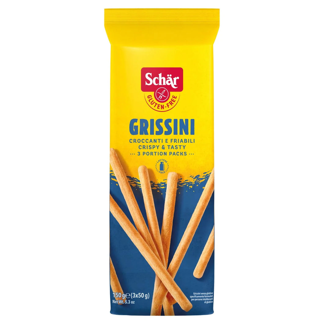 Schar Gluten Free Grissini Breadsticks - 3x50g