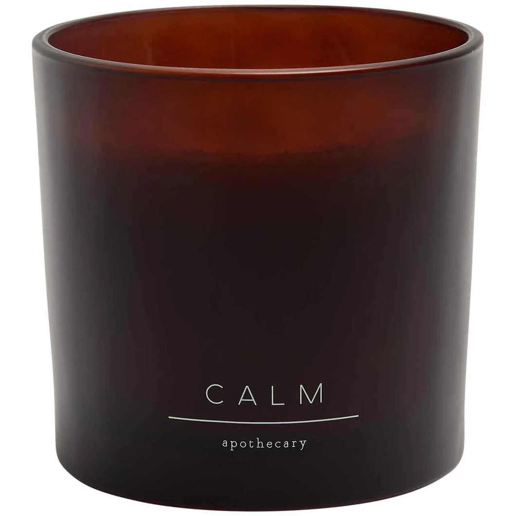M&S Calm 3 Wick Candle, Amber