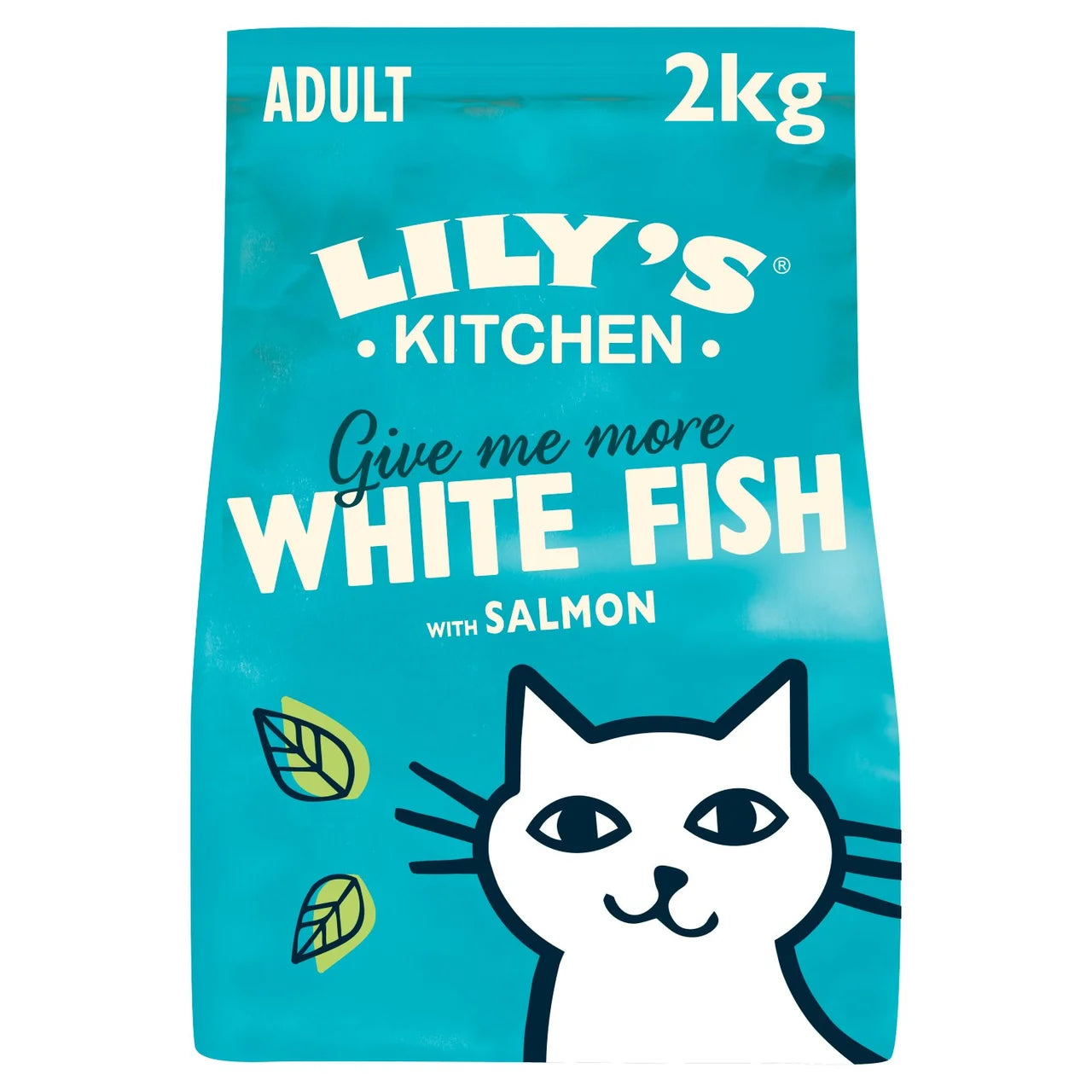 Lily's Kitchen Cat Fisherman's Feast White Fish with Salmon Dry Food - 2kg