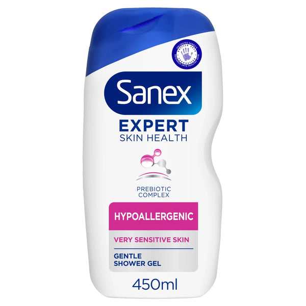 Sanex Expert Skin Health Hypoallergenic Shower Gel, 450ml