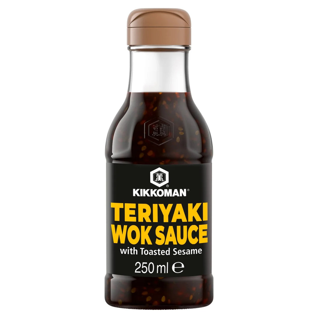 Kikkoman Toasted Sesame Teriyaki Wok & Stir Fry Sauce - 250ml