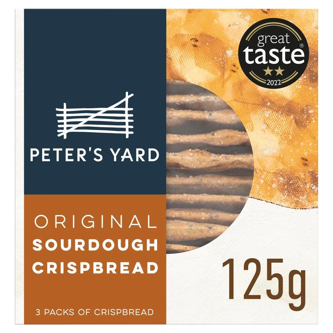 Peter's Yard Original Sourdough Crispbread, 125g