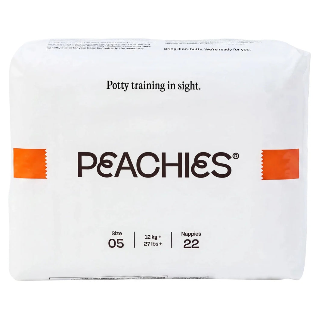 PEACHIES Premium Nappies Size 05 (12+ kg), Single Pack