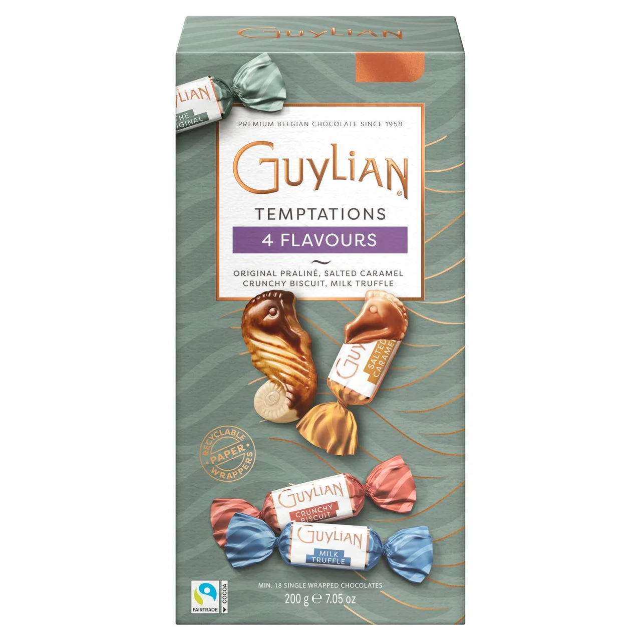 Guylian Temptations Mixed Carton 200g