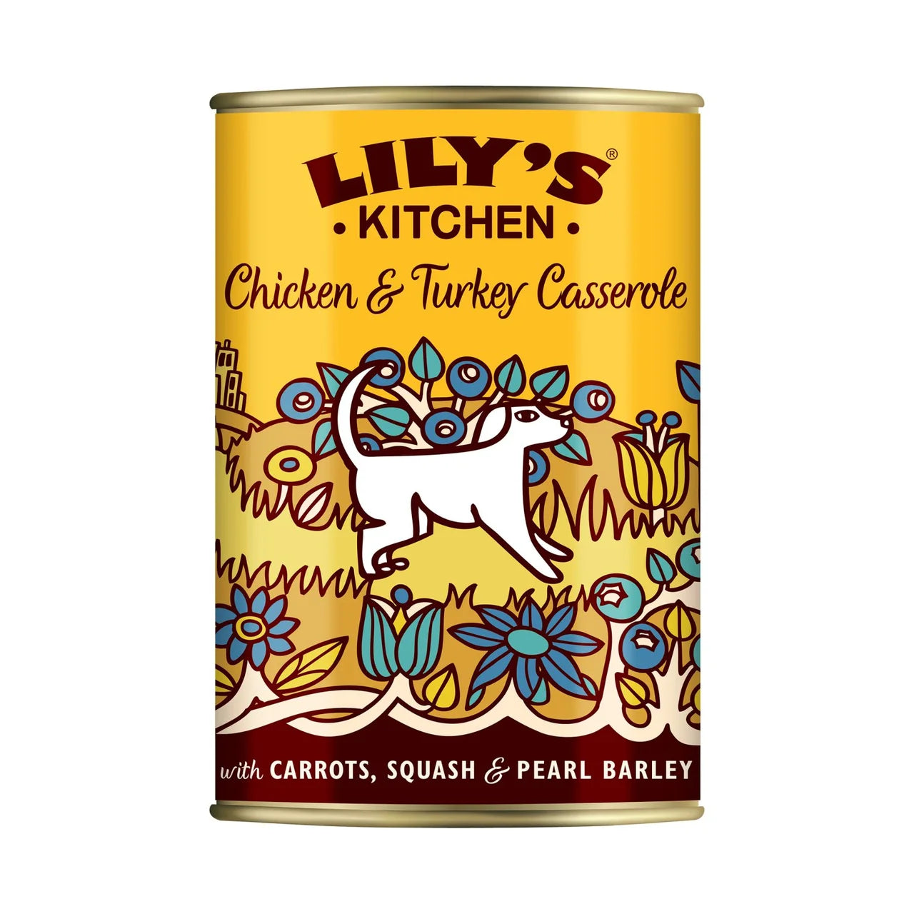 Lily's Kitchen Chicken & Turkey Casserole for Dogs - 400g