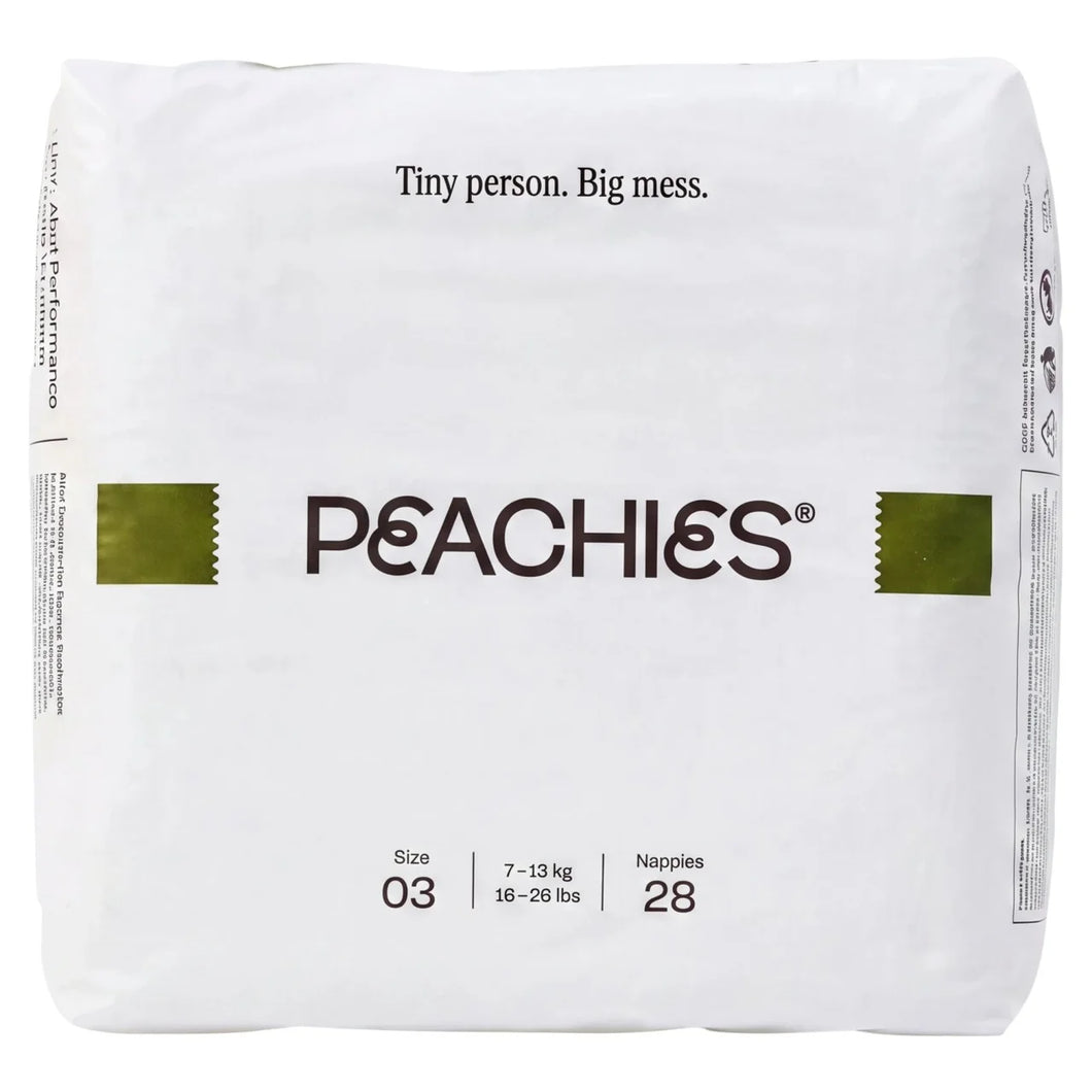 PEACHIES Premium Nappies Size 03 (7-13kg), Single Pack
