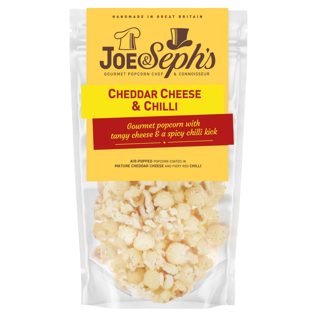 Joe & Seph's Popcorn - Cheddar Cheese & Chilli 65g