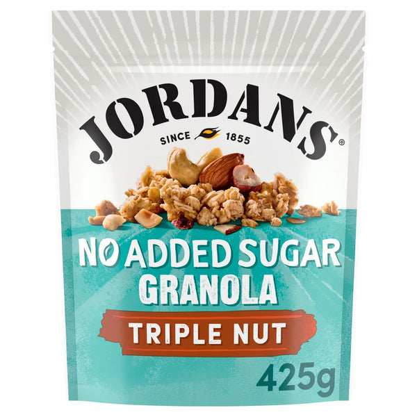 Jordans No Added Sugar Triple Nut Granola Breakfast Cereal 425g