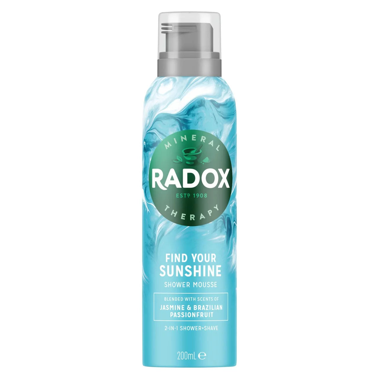 Radox Find Your Sunshine 2-in-1 Shave + Shower Mousse - 200ml