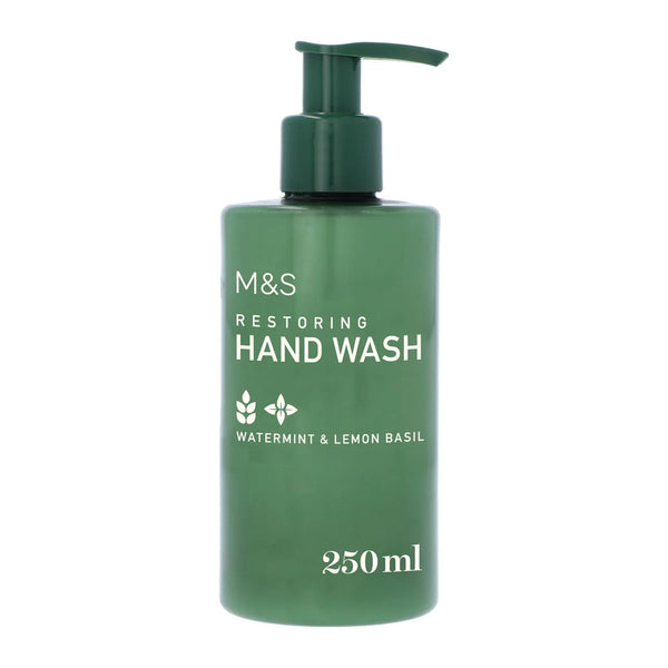 M&S Restoring Hand Wash Watermint & Lemon Basil - 250ml