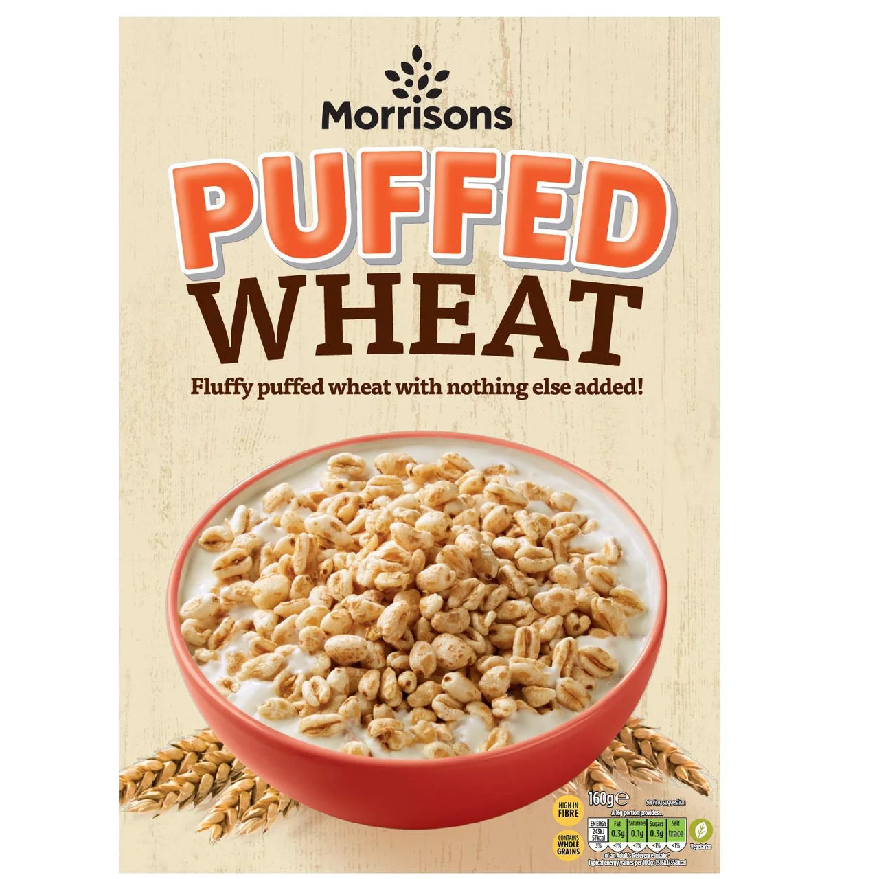 Morrisons Puffed Wheat 160g