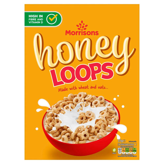 Morrisons Honey Loops 375g
