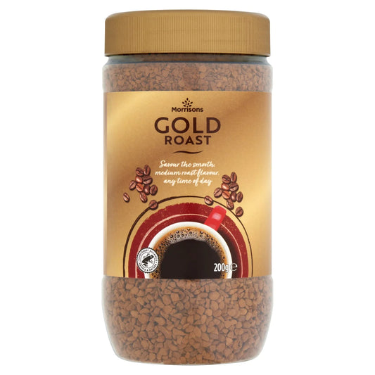 Morrisons Gold Roast Instant Coffee 200g