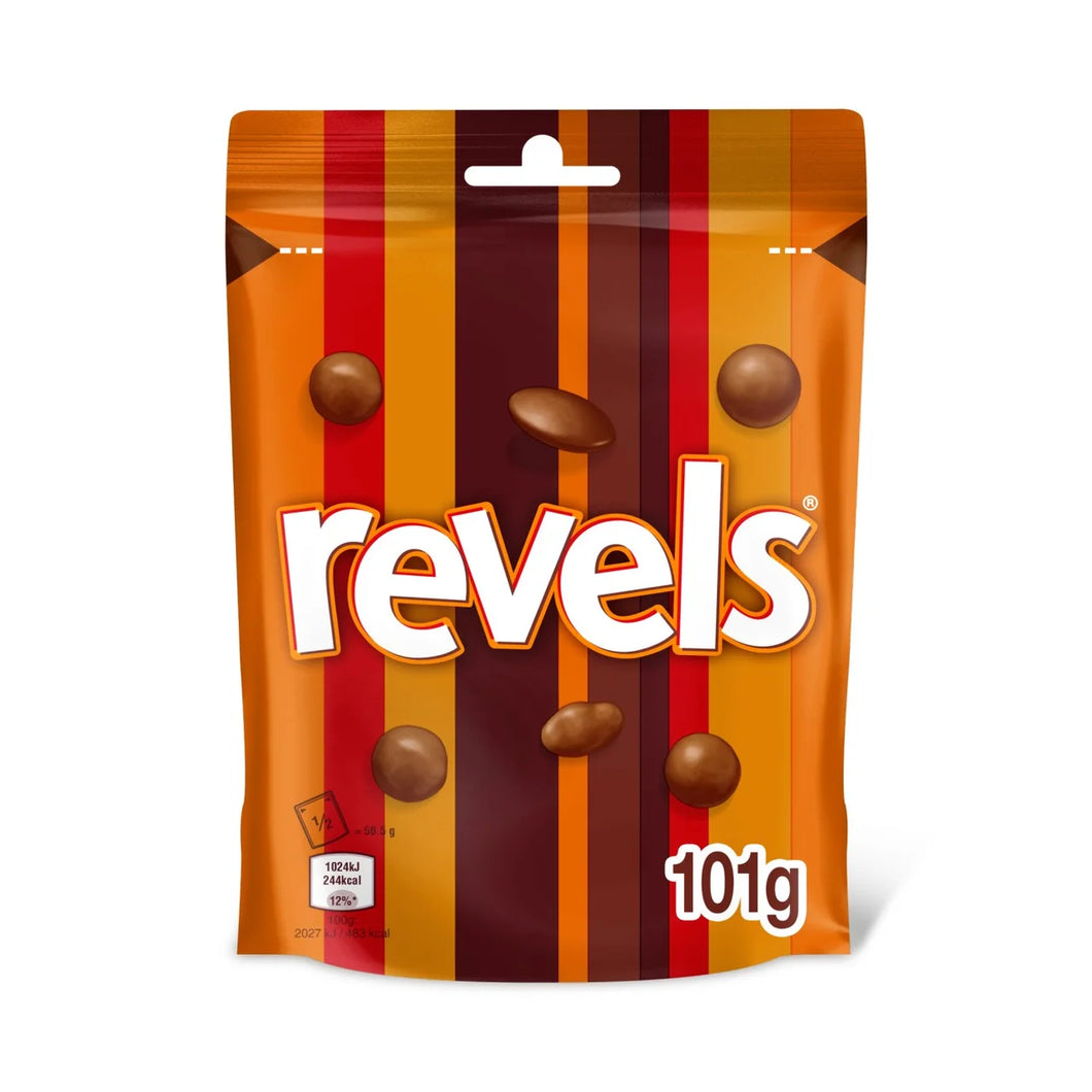 Revels Milk Chocolate Pouch Bag, 101g