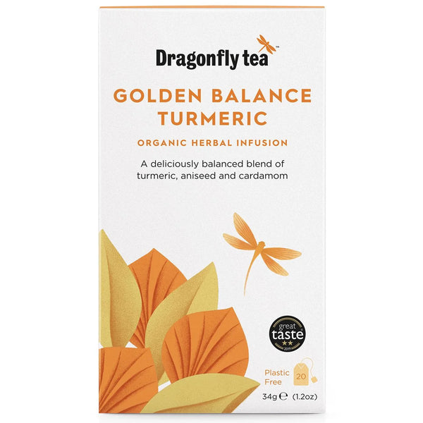 Dragonfly Organic Golden Balance Turmeric - 20 bags