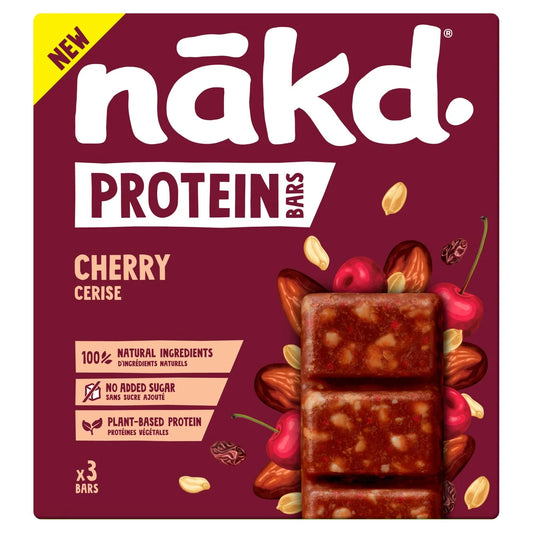 Nakd Protein Cherry Multipack - 3x45g