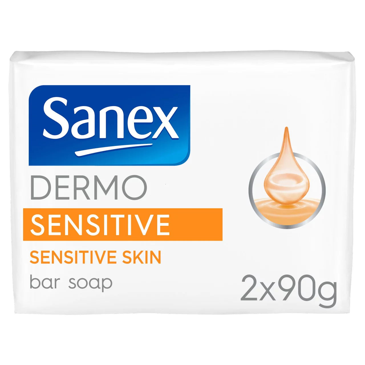 Sanex Sensitive Skin Bar Soap - 4 x 90g