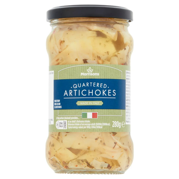 Morrisons Quartered Artichokes, 280g