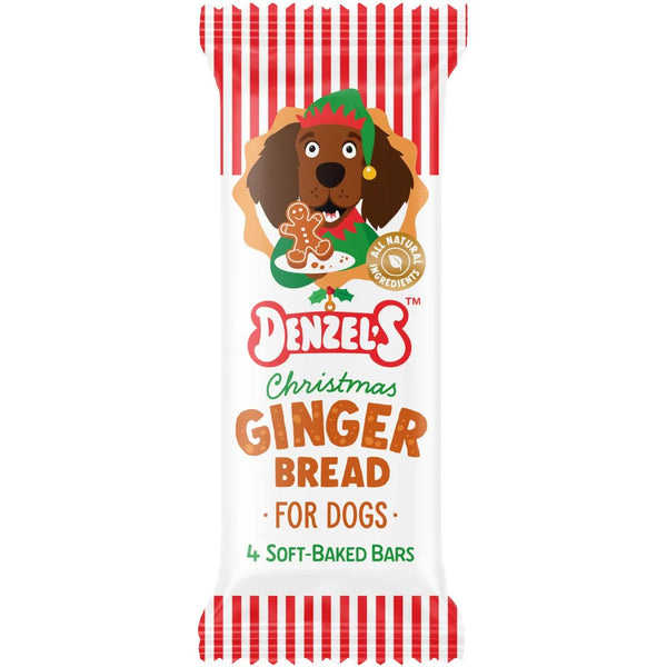 Denzel's Christmas Gingerbread Soft-Baked Bars for Dogs 75g
