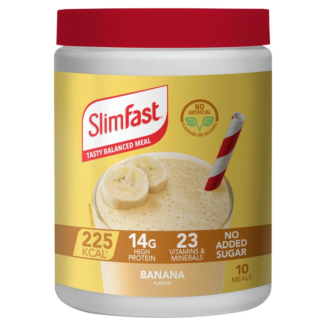 Slimfast Meal Shake Powder Banana, 365g