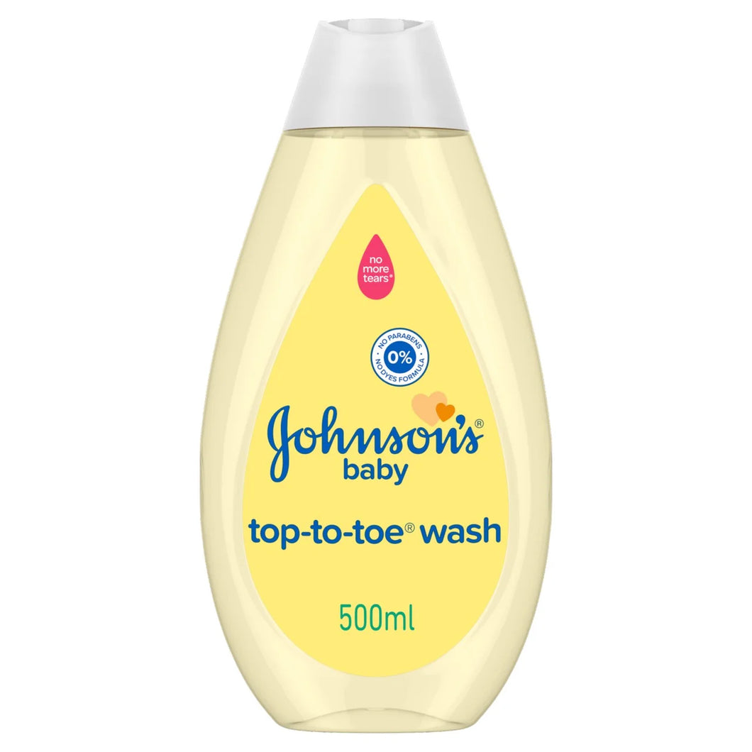 Johnson's Baby Top-To-Toe Body Wash for Delicate Skin 500ml