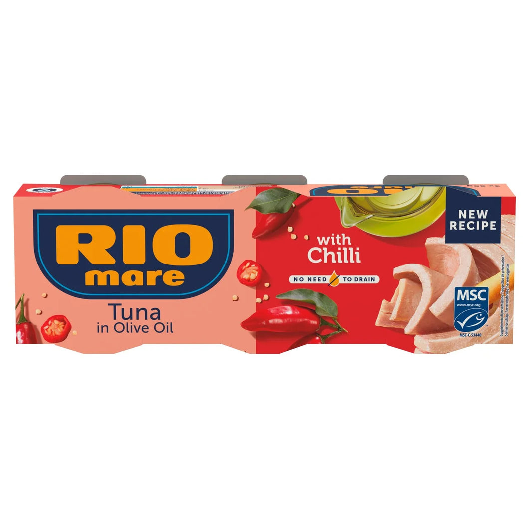 Rio Mare MSC Tuna with Chilli, 3x65g