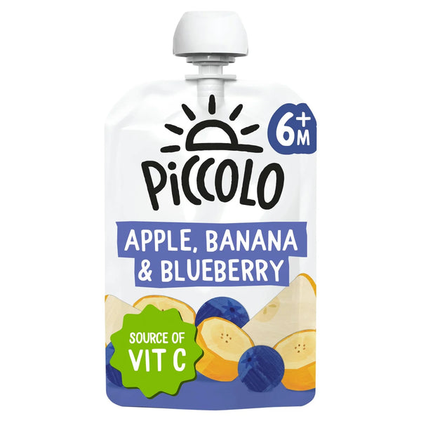 Piccolo Organic Banana Blueberry & Apple, 100g