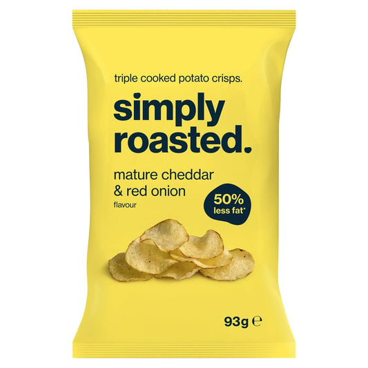Simply Roasted Cheddar & Onion, 93g