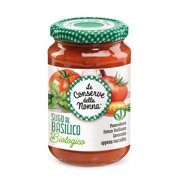 Le Conserve Della Nonna Organic Tomato & Basil Sauce