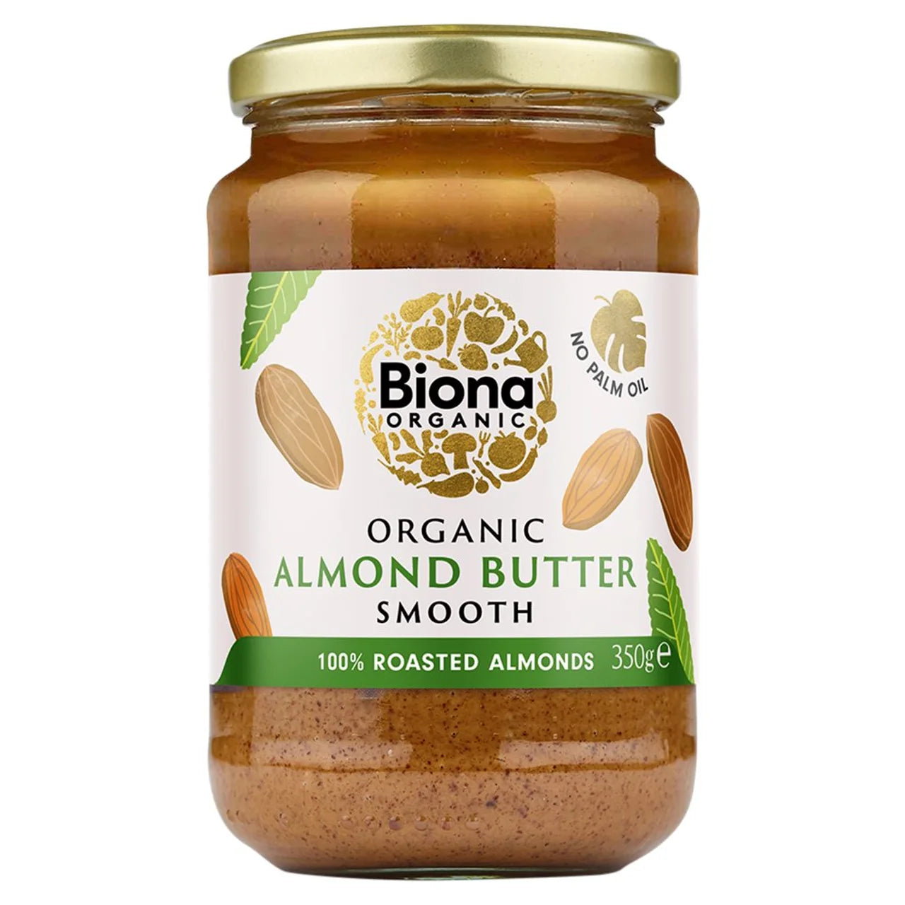 Biona Almond Butter - Smooth Organic - 350g