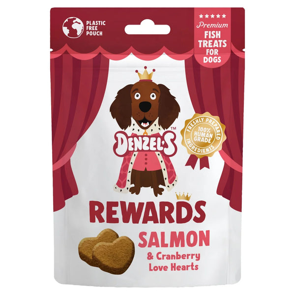 Denzel's Premium Rewards Salmon & Cranberry Fish Dog Treats 70g