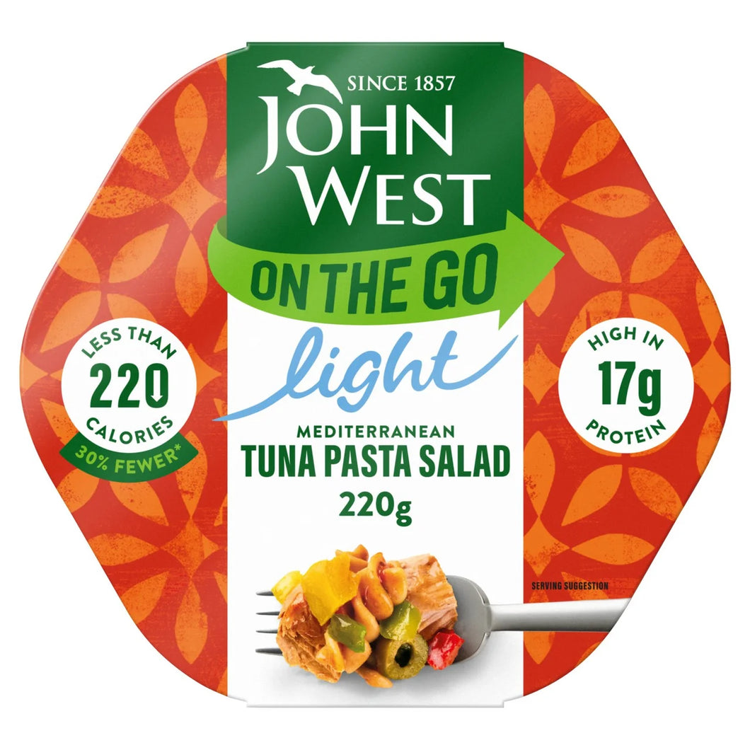 John West On The Go Mediterranean Tuna Pasta Salad (220g)